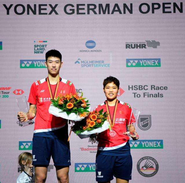冯彦哲/黄东萍赢得赛季第3冠 德国赛国羽一金收官